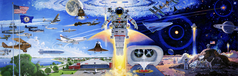 Illustration for article titled 27 Paintings From the Most Famous Space Artist On Earth (And Off)